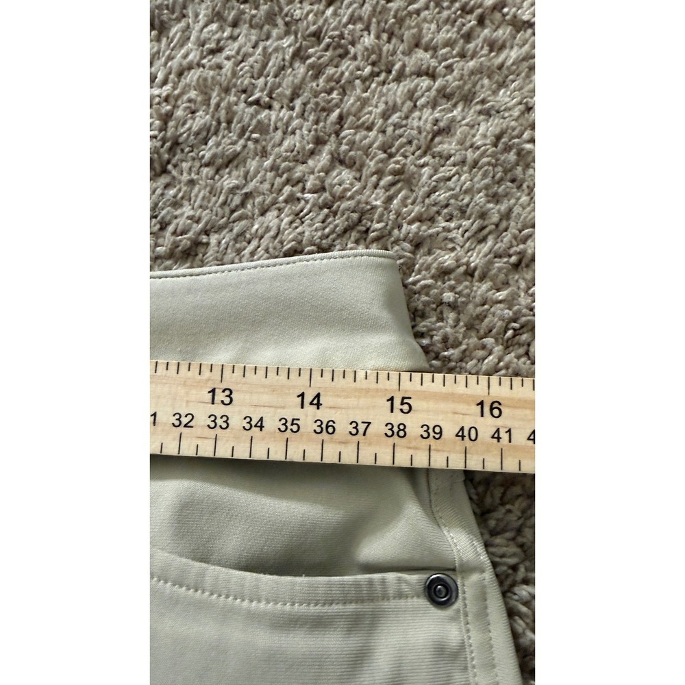 Lululemon Commission Pant Slim Tan Khaki Technical Chino Mens 31x27.5 zz109 - Picture 6 of 6